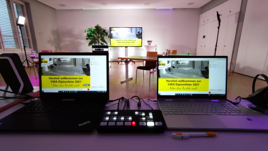 Die VWA Diplomfeier 2021: Blick hinter die Kulissen